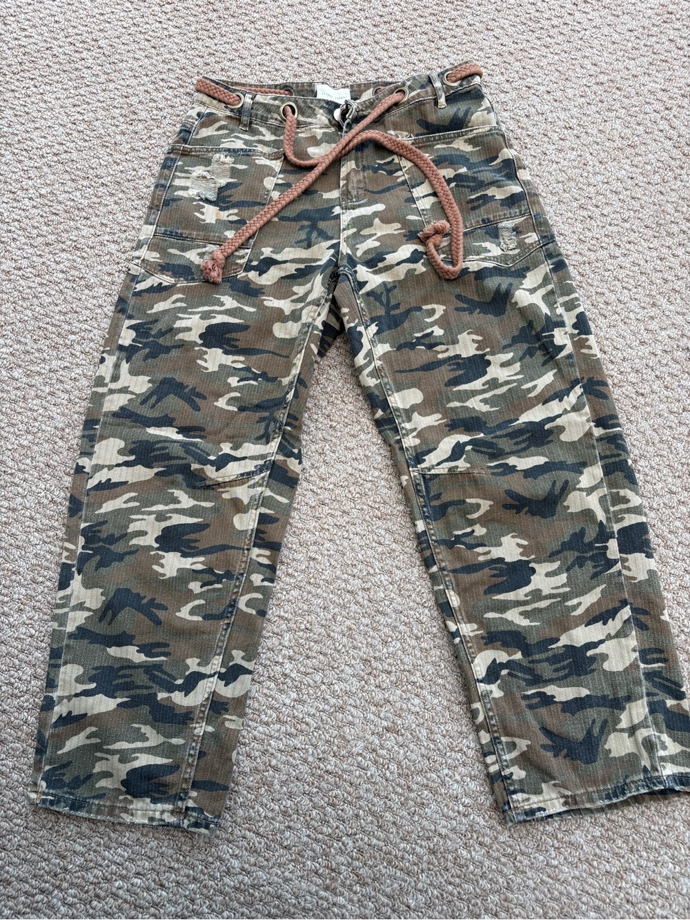 Gilded Intent Camo Cargo Pants - Olive, Tan, Black